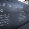 great teachers wall engraving